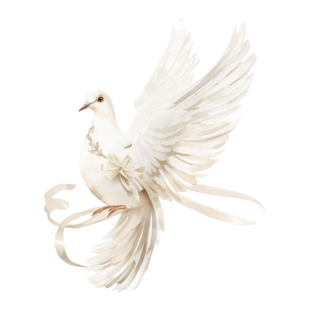 水彩ブライダルクリップアート20点|結婚式ペーパーアイテム素材|Canvaテンプレート付き|透過PNG