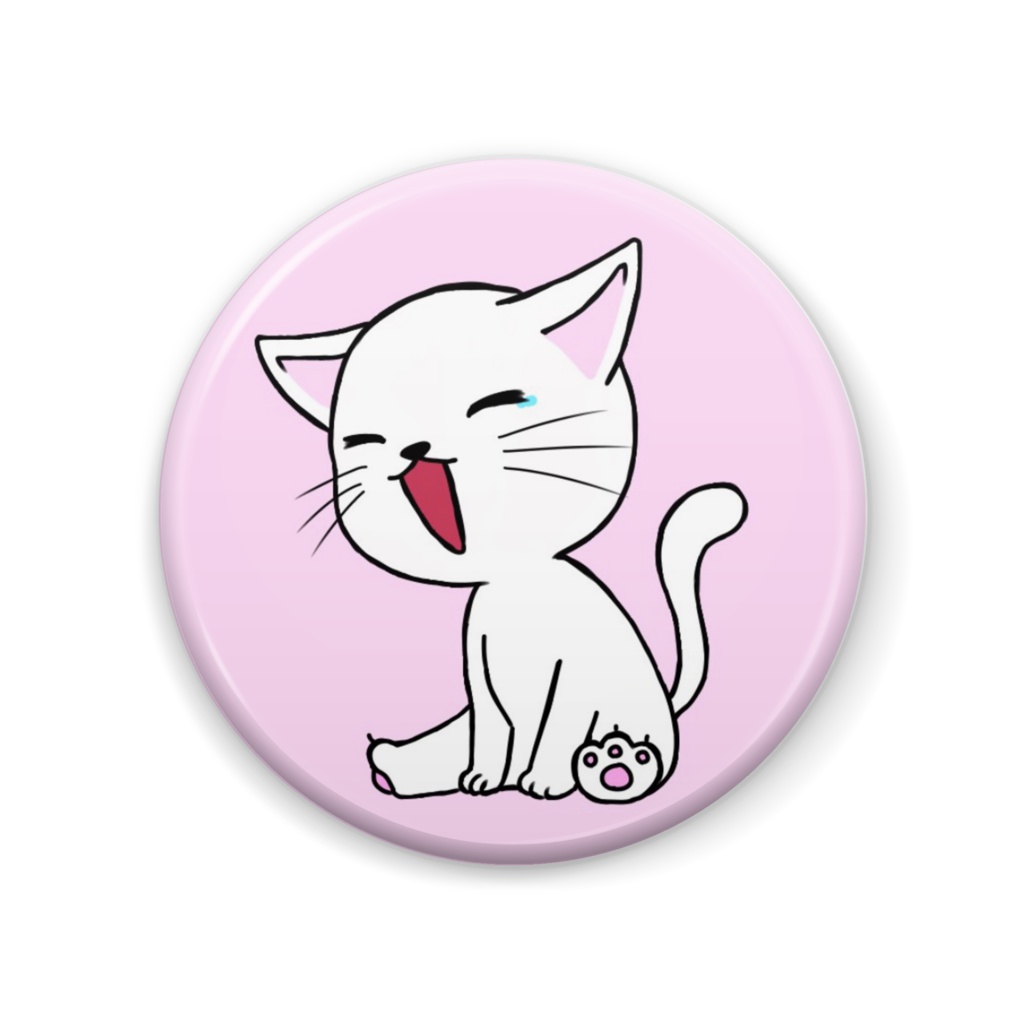 あくびにゃんこ