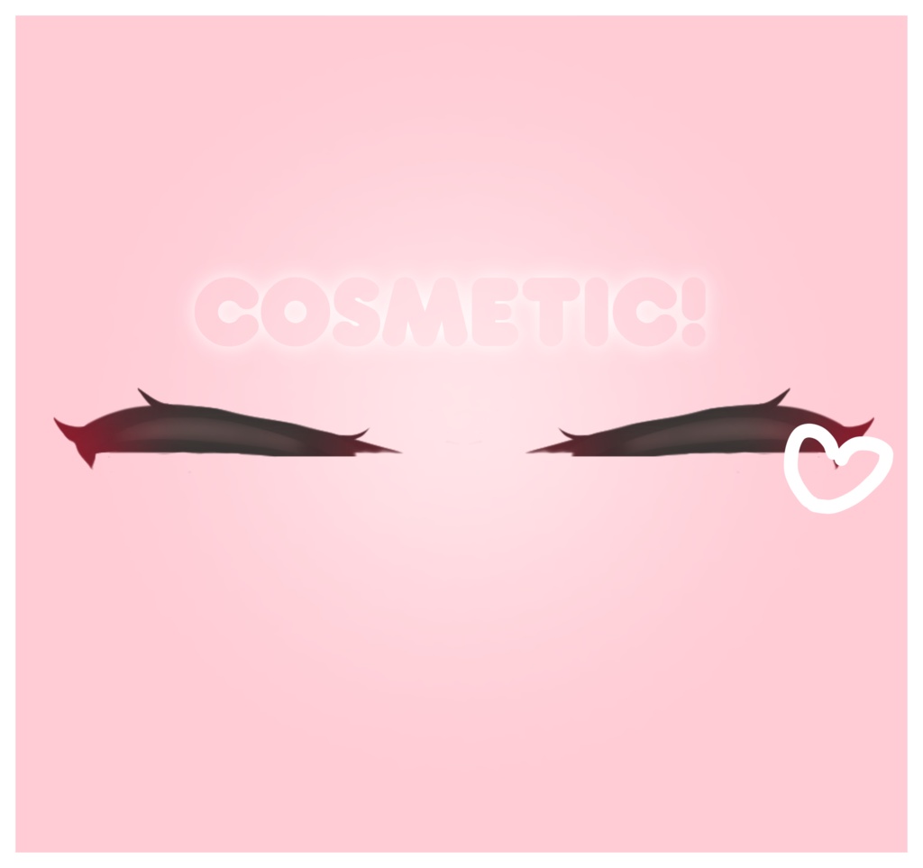 # RedLove Eyliner/Eyelash [ Vroid Texture ! ]