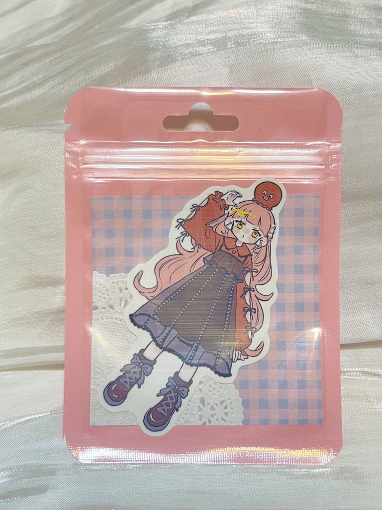 おさかなファッションステッカー