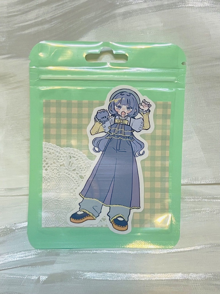 おさかなファッションステッカー