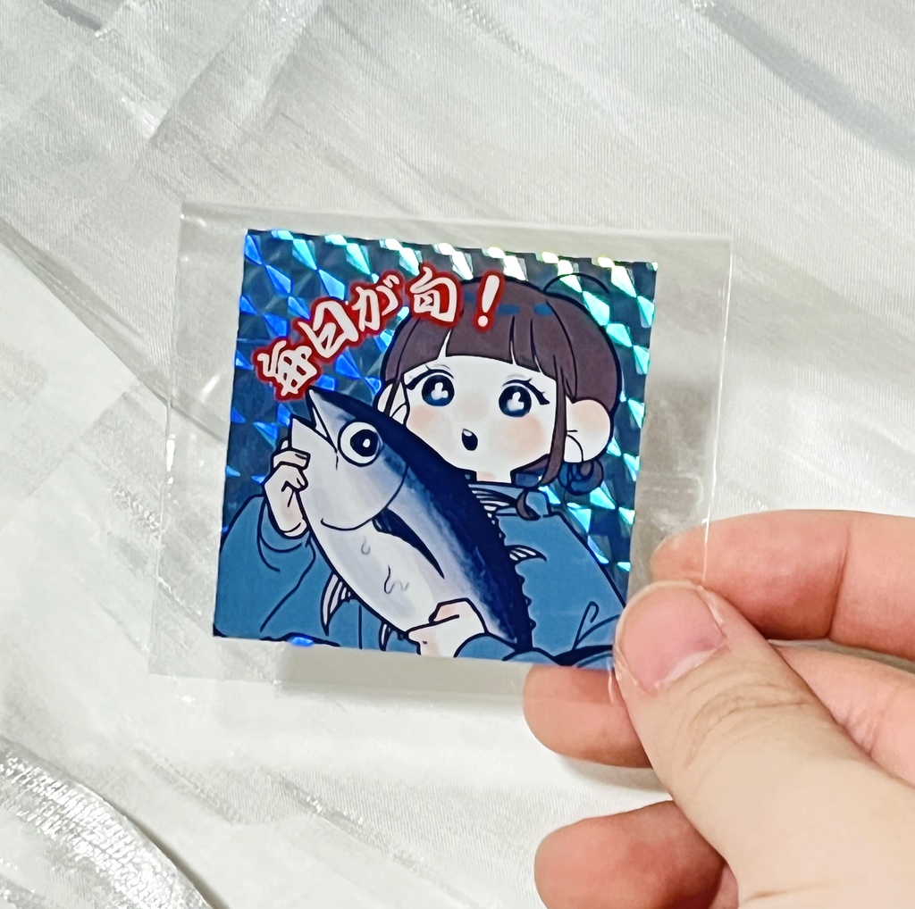 ましかくアイコンホログラムステッカー