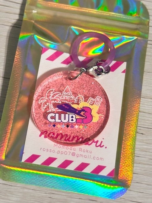 【非公式】CLUB.3イメージ マーカーチャーム