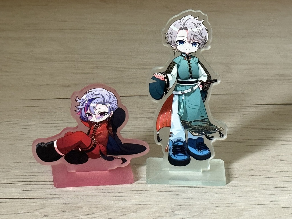 【非公式】ろふまお四神（朱雀・玄武）アクリルスタンド