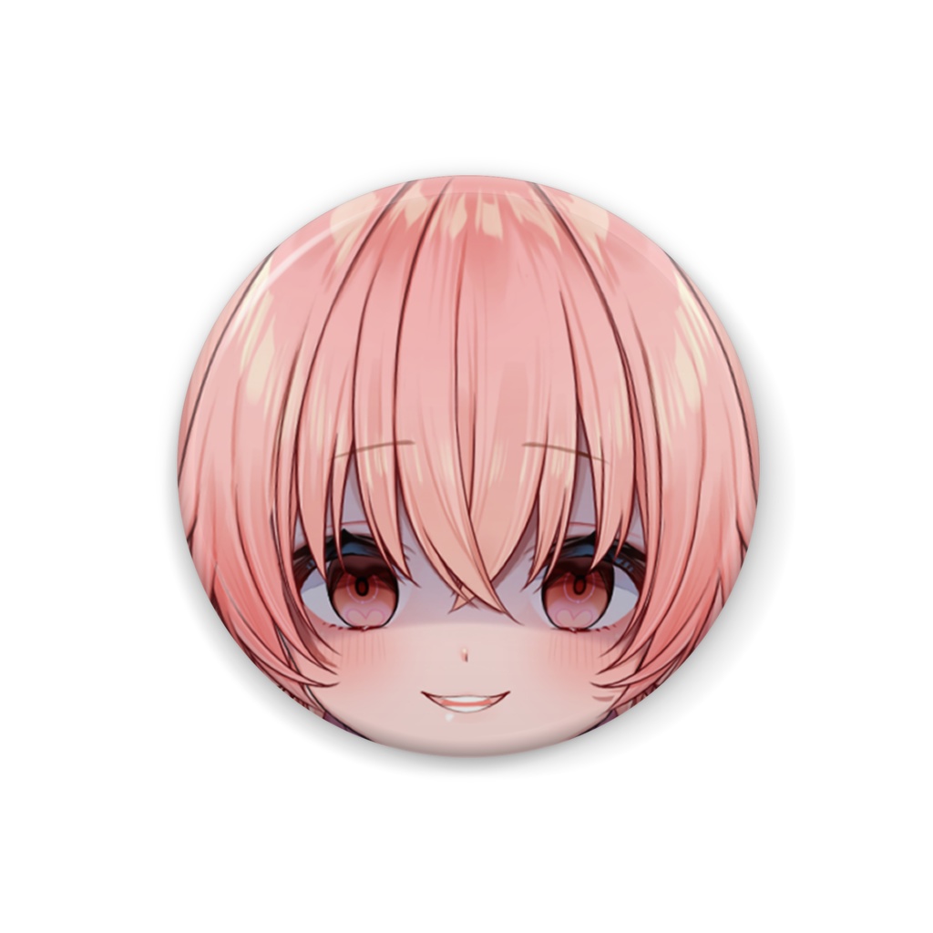 くりむ表情缶バッジ #3 / Crim expression tin badge #3