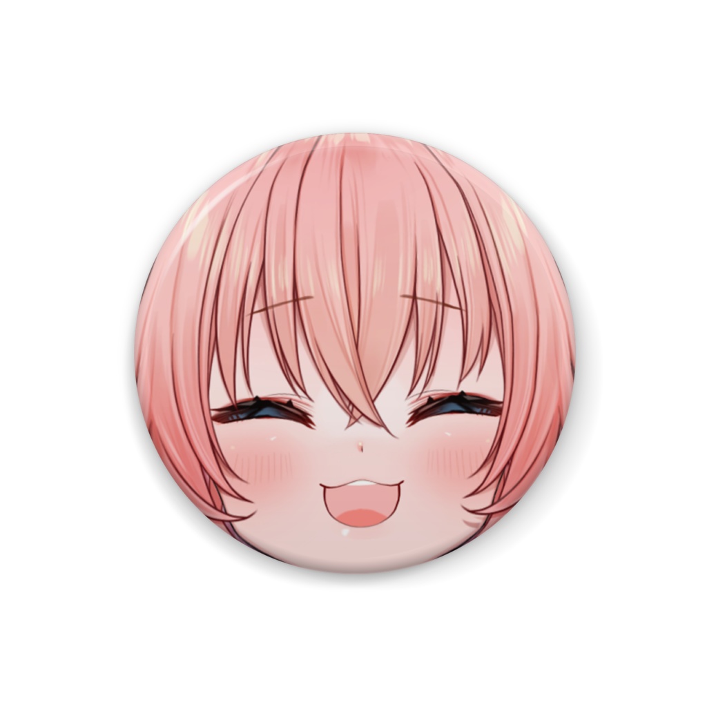 くりむ表情缶バッジ #4 / Crim expression tin badge #4