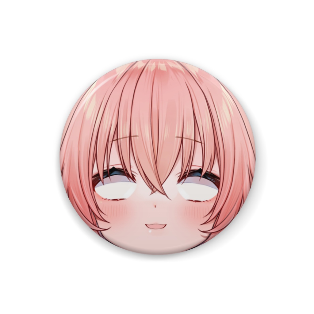 くりむ表情缶バッジ #6 / Crim expression tin badge #6