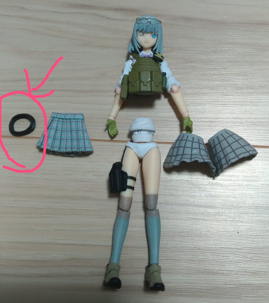 1/12武装JK布スカートシリーズ-1