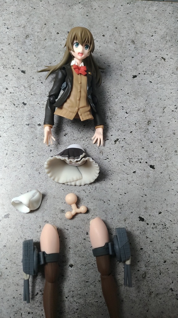 布スカート用代替関節