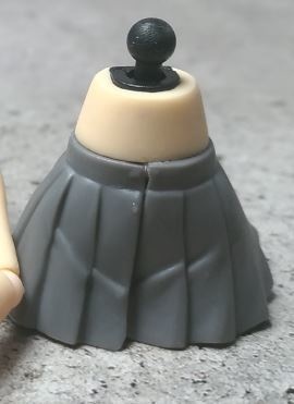 布スカート用代替関節