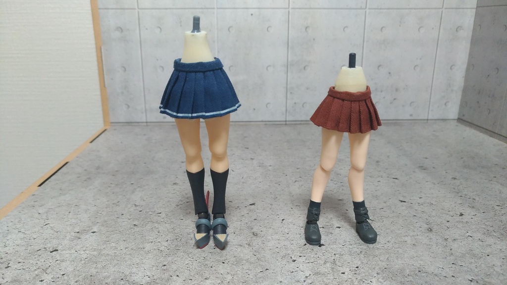 布スカート用代替関節