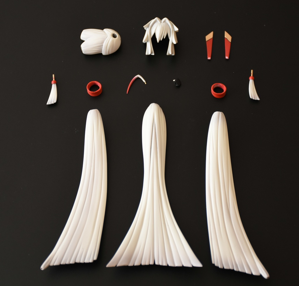 Nekoくん_メガミデバイス朱羅用-髪パーツ