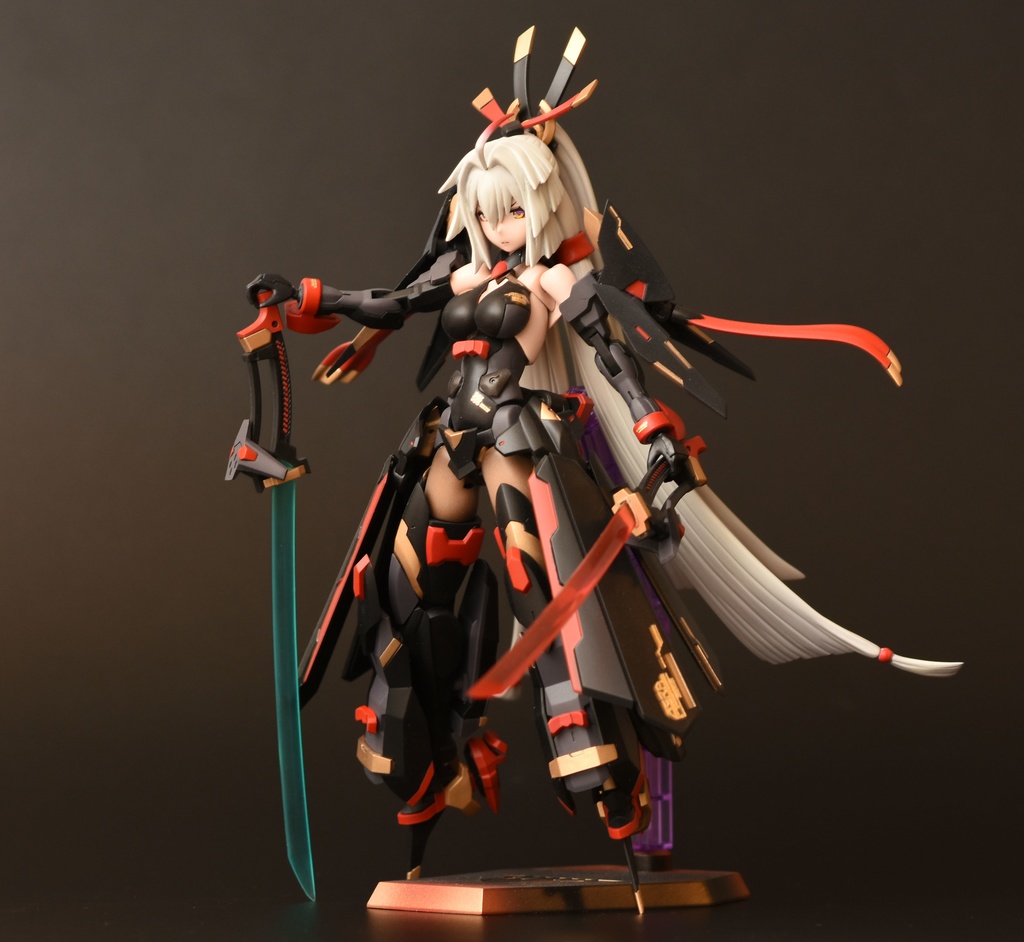 Nekoくん_メガミデバイス朱羅用-髪パーツ