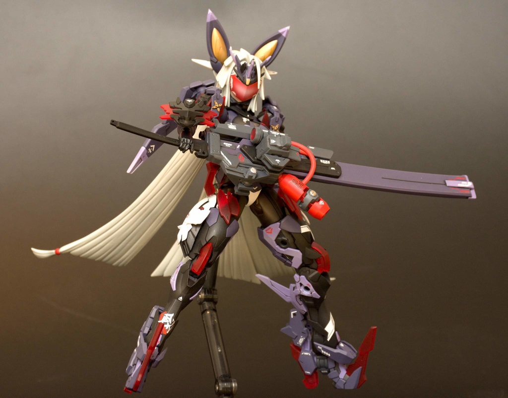 Nekoくん_メガミデバイス朱羅用-髪パーツ