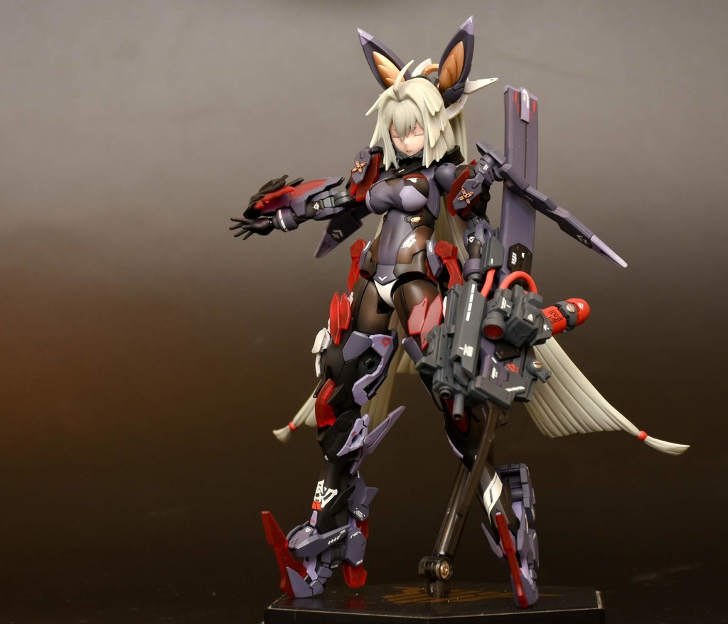 Nekoくん_メガミデバイス朱羅用-髪パーツ