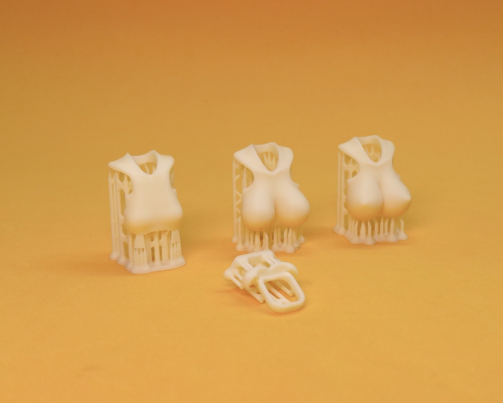 メガミデバイス バスタードール用 胸部パーツ 各2色 - 七味工房 - BOOTH