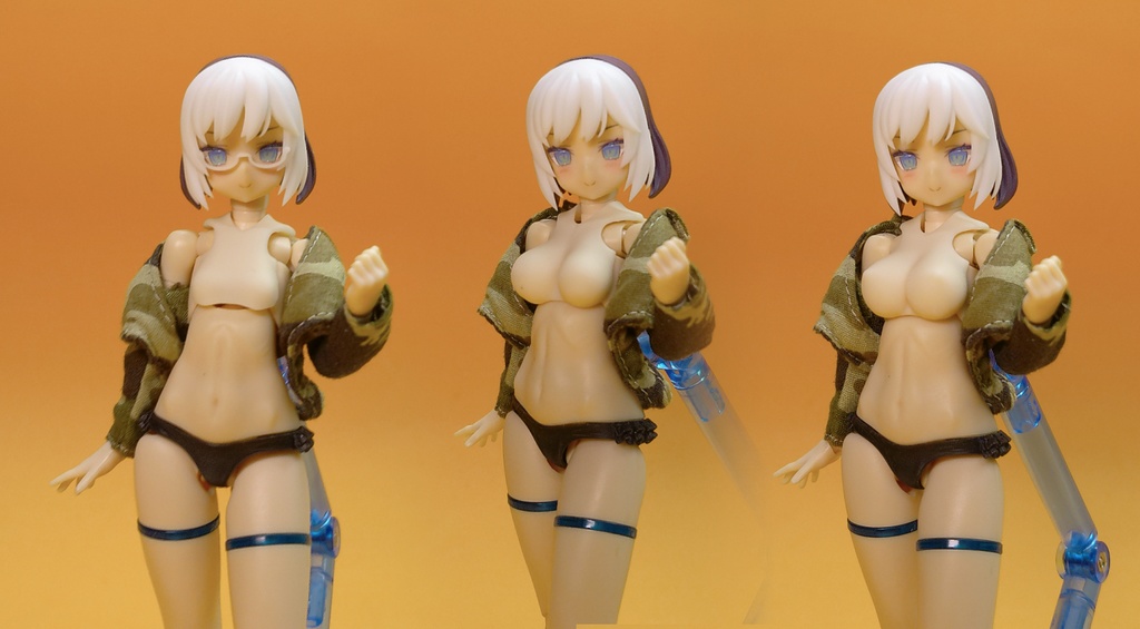 メガミデバイス バスタードール用 胸部パーツ 各2色