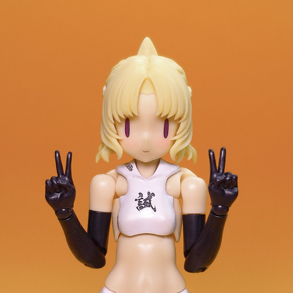 メガミデバイス BD用おでこみえみえ髪型A