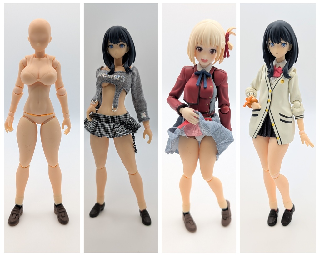 1/12汎用むちむち足セット
