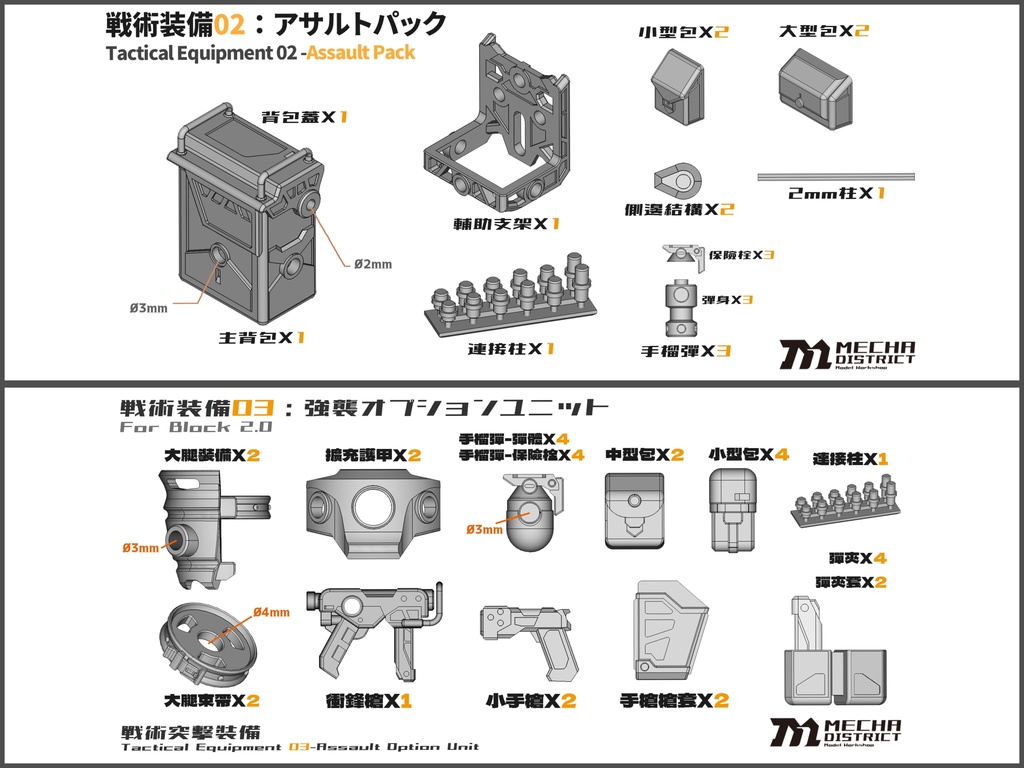 メガミデバイス_戦術装備シリーズ