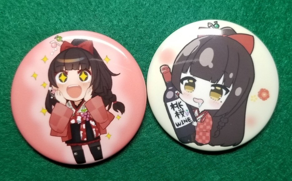 缶バッジセット　２個入り