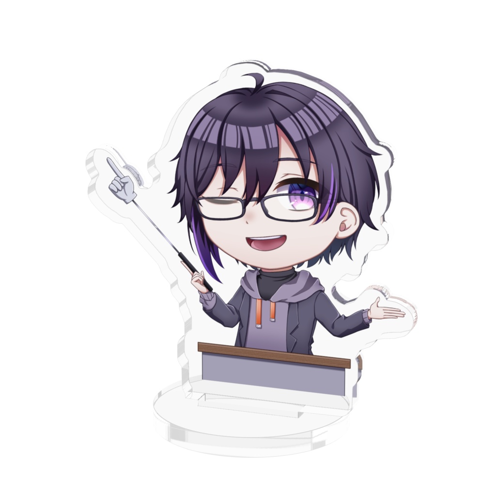 【御影学園・購買部】御影幽斗SD(教鞭ver)アクリルスタンド