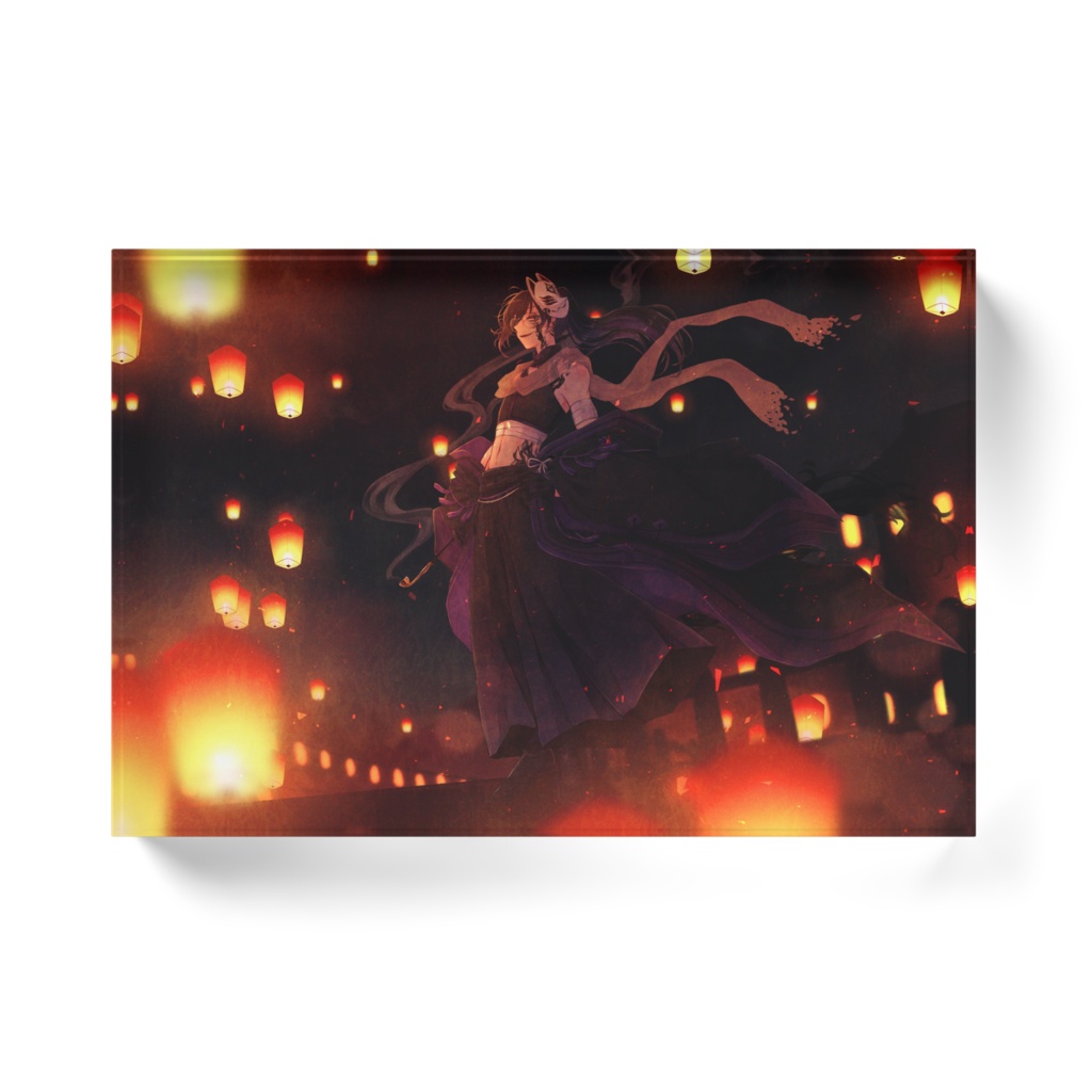 【御影学園・購買部】御影幽斗アクリルブロック【灯璻様】