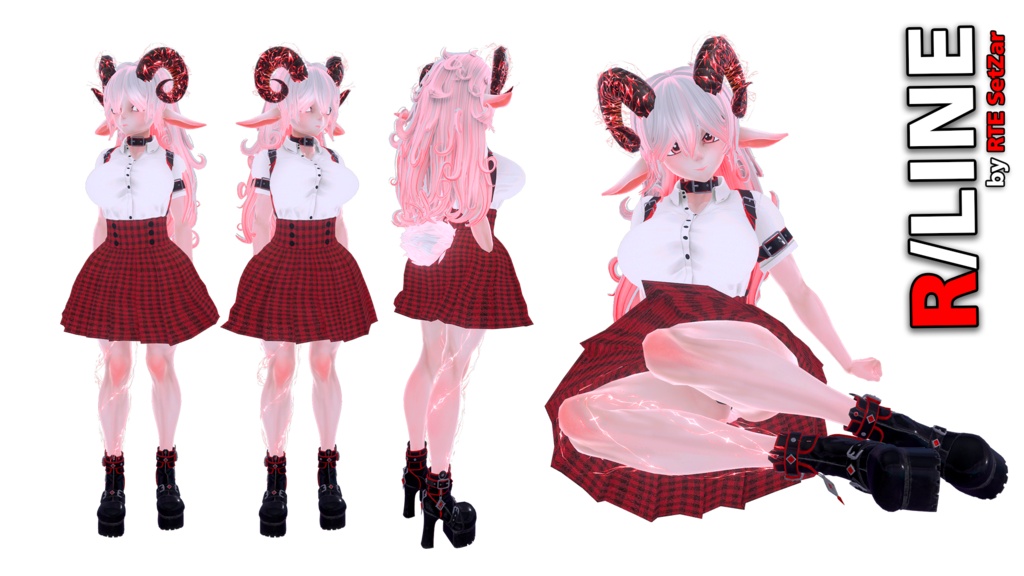 R/LINE 学生服コスチューム by RTE SetZar