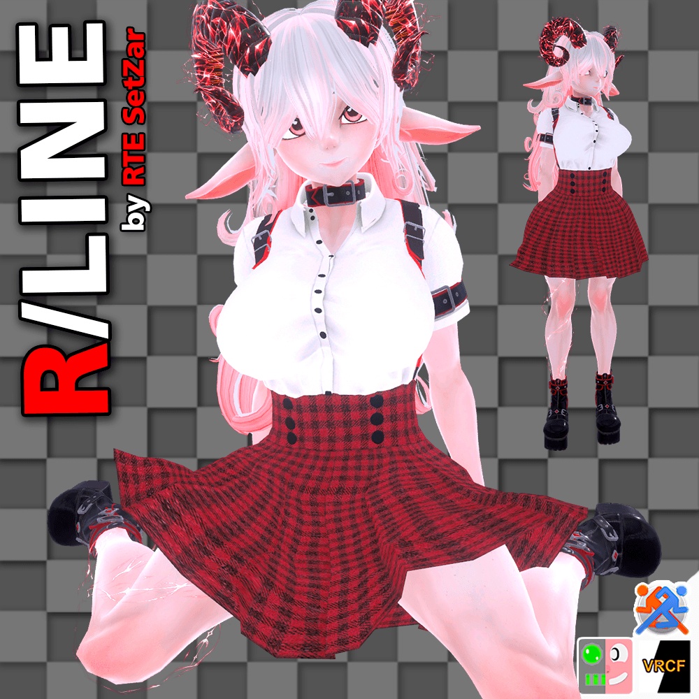 R/LINE 学生服コスチューム by RTE SetZar