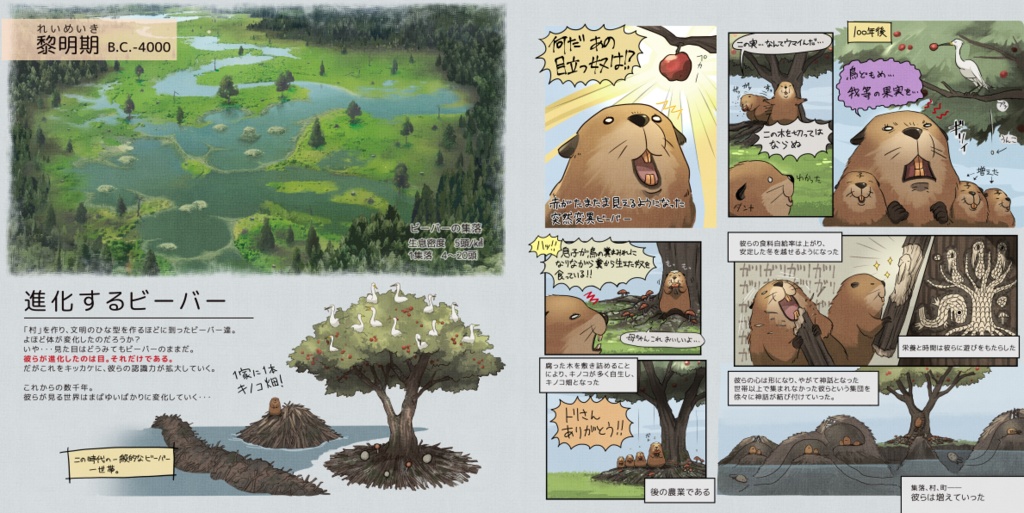 ビーバー建築史