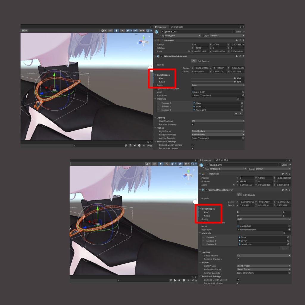 Earring and Neckleace