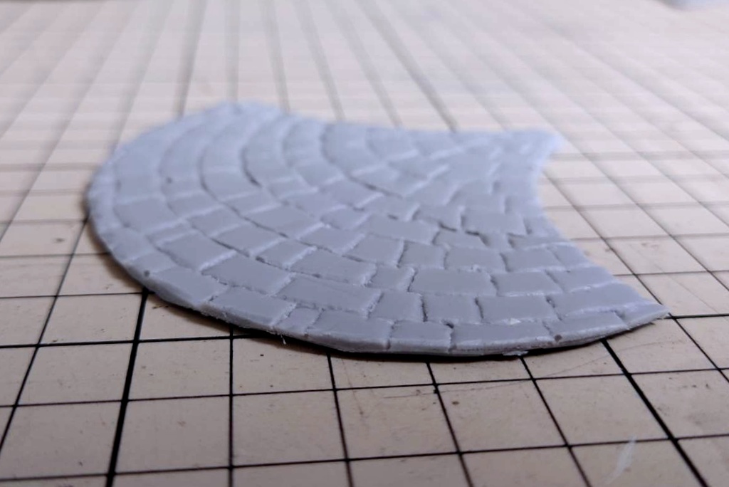 1/12スケール 石畳パーツ(グレー)