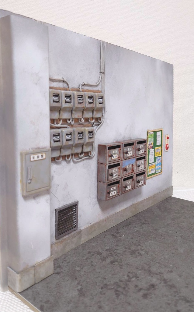 1/12スケール【公営団地入口】