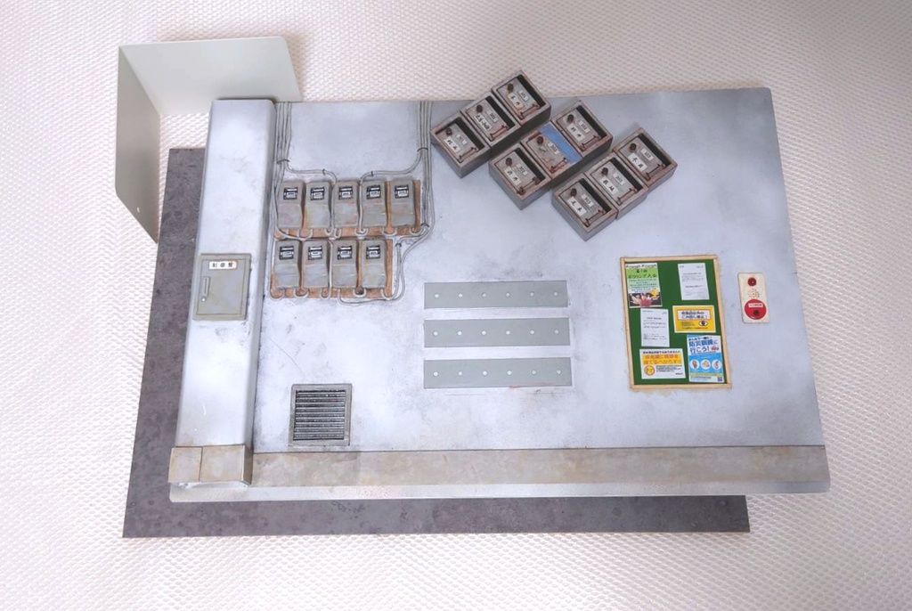 1/12スケール【公営団地入口】