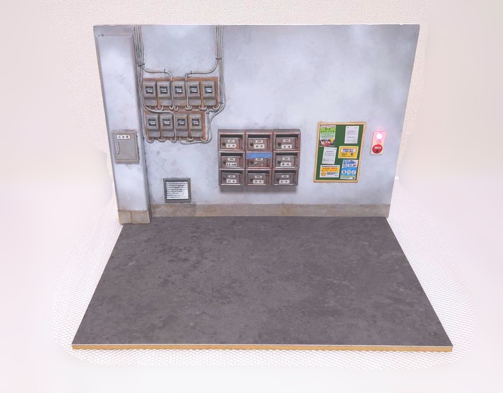 1/12スケール【公営団地入口】