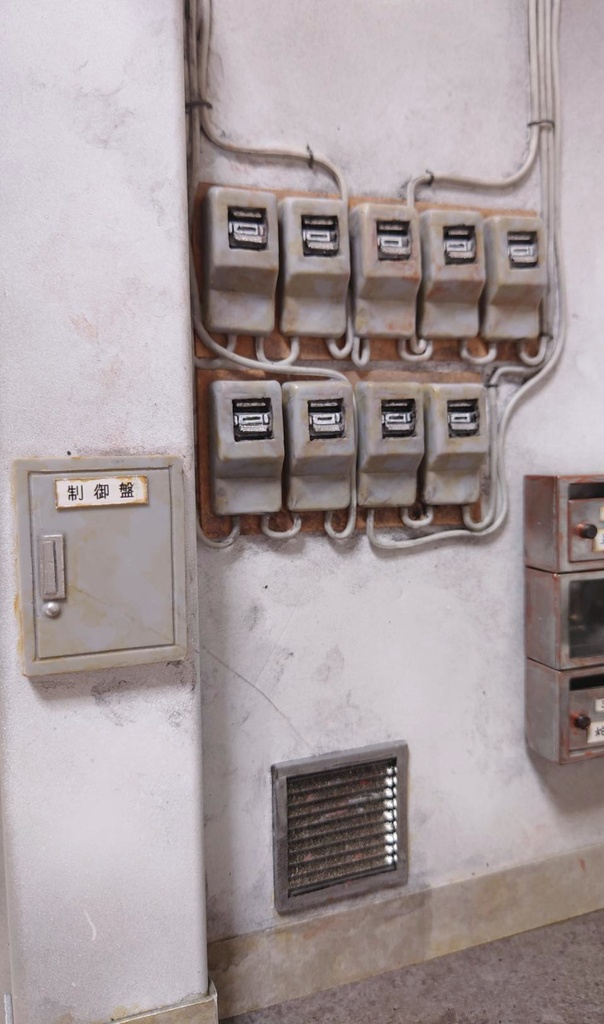 1/12スケール【公営団地入口】