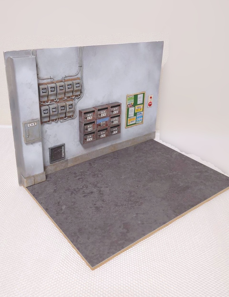 1/12スケール【公営団地入口】