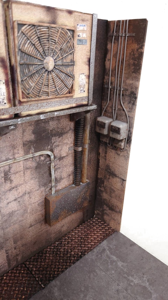 1/12スケール【倉庫 通用口】