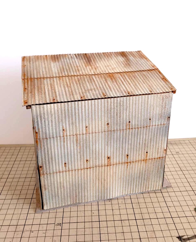 1/12スケール バス停留所~田舎ver'~