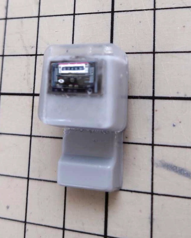 1/12スケール 電気メーター