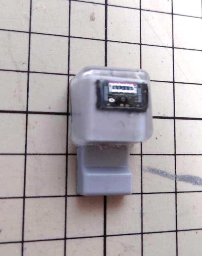 1/12スケール 電気メーター