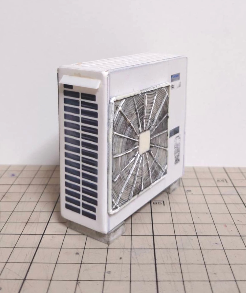 1/12スケール 大型室外機(フードなし)