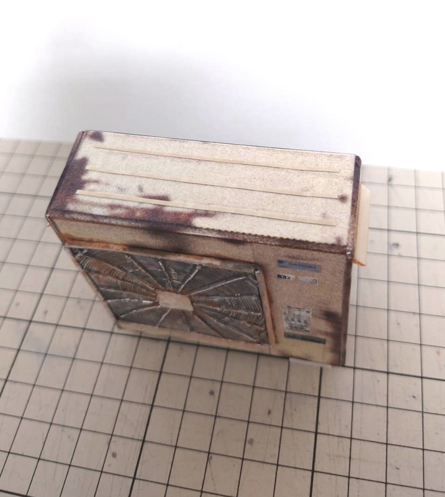 1/12スケール 大型室外機(フードなし)