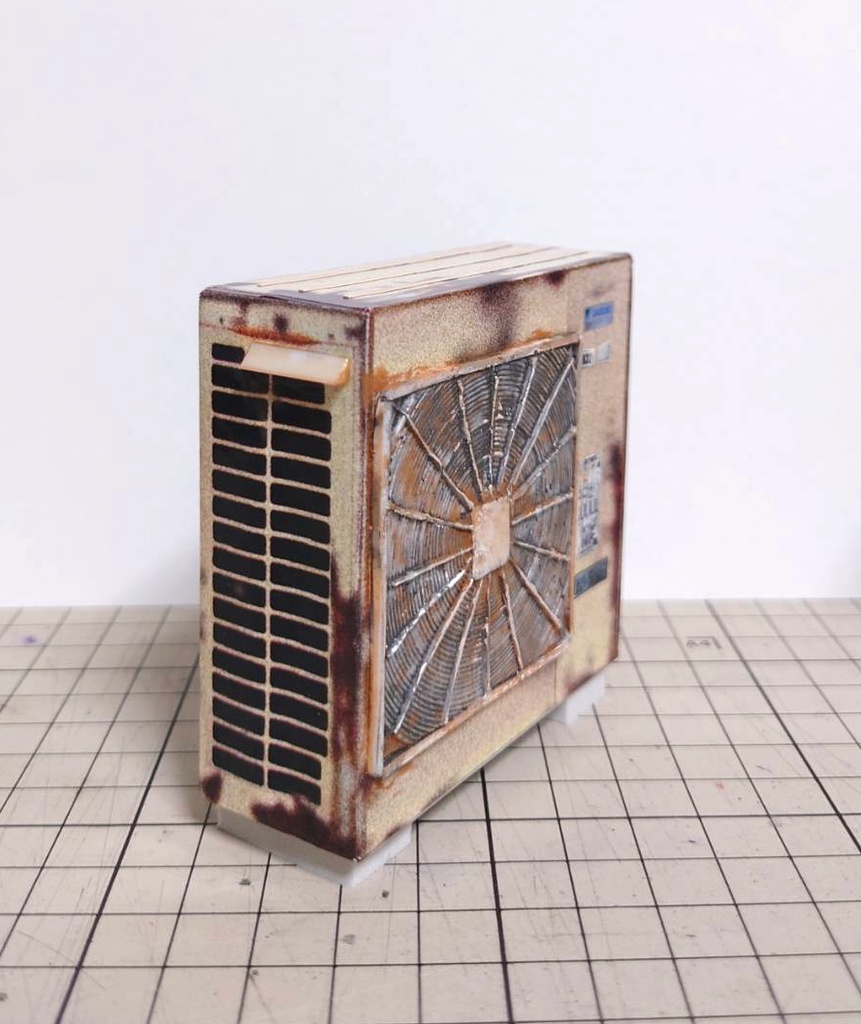 1/12スケール 大型室外機(フードなし)
