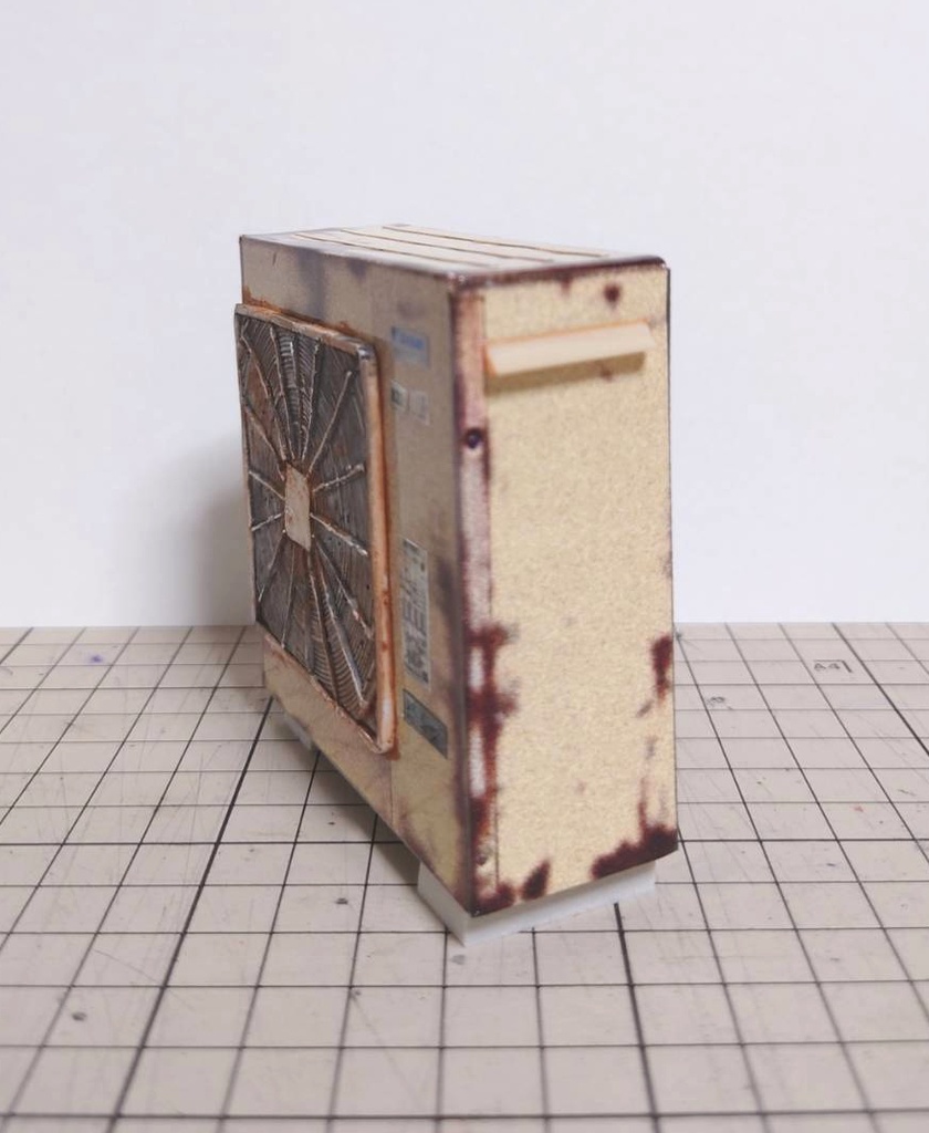 1/12スケール 大型室外機(フードなし)