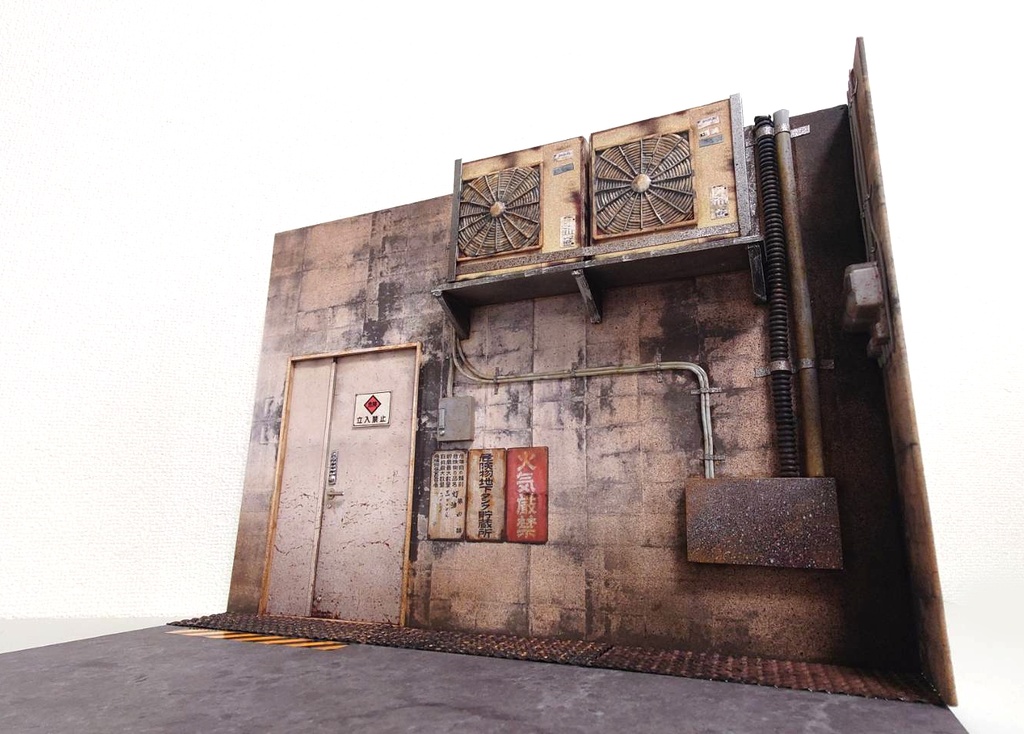 【20%OFF!】1/12スケール 倉庫 通用口