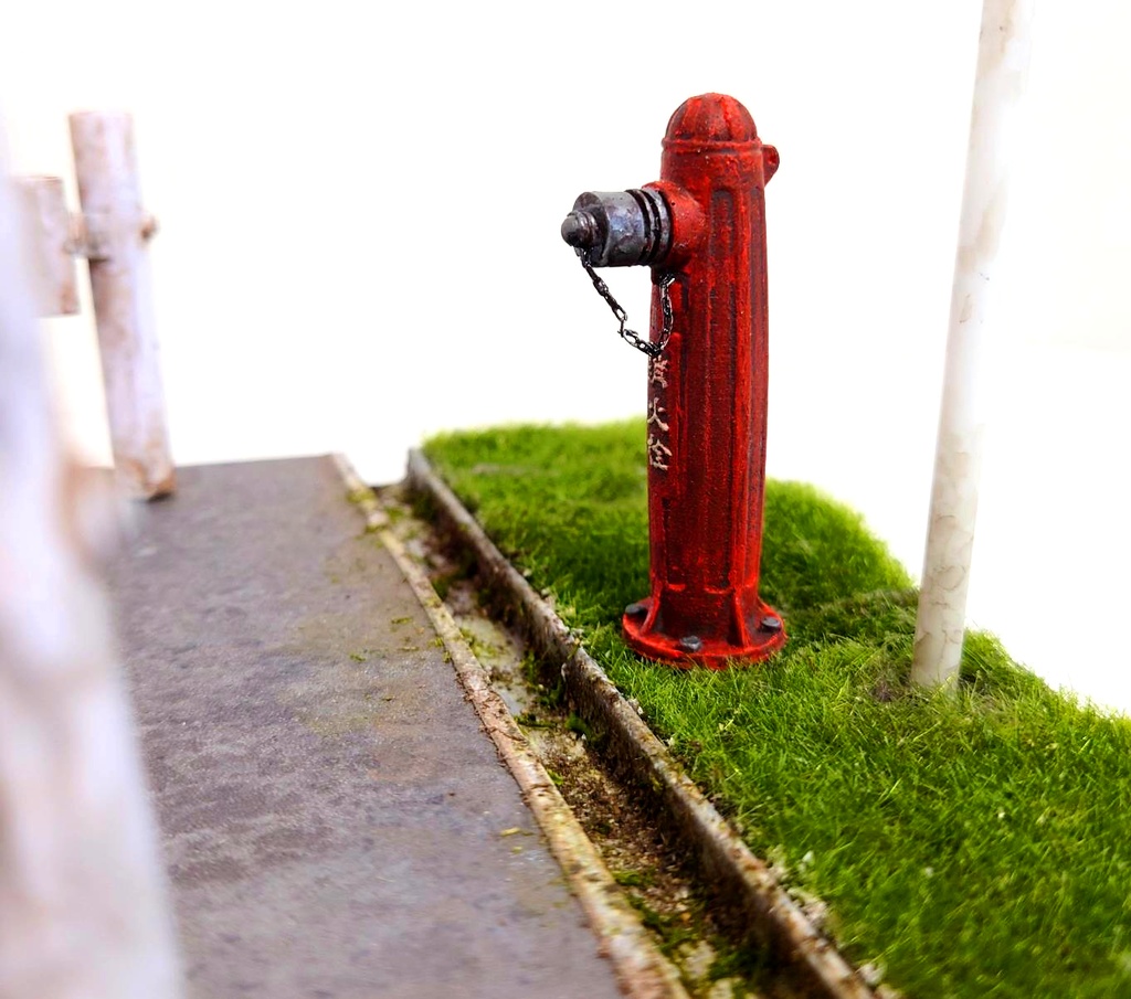 1/12スケール【消防設備のある風景②】