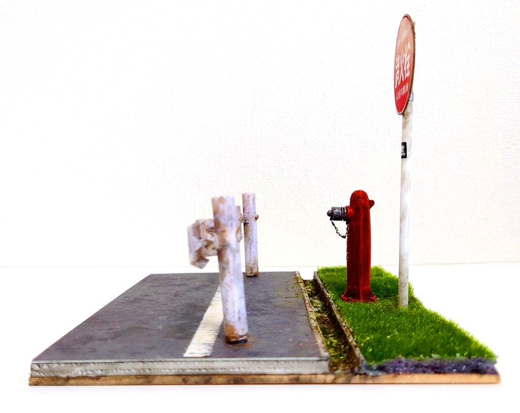 1/12スケール【消防設備のある風景②】