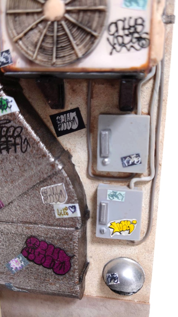 1/12スケール 路地裏(Version②)