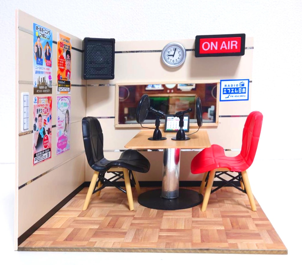 1/12スケール ラジオ放送局